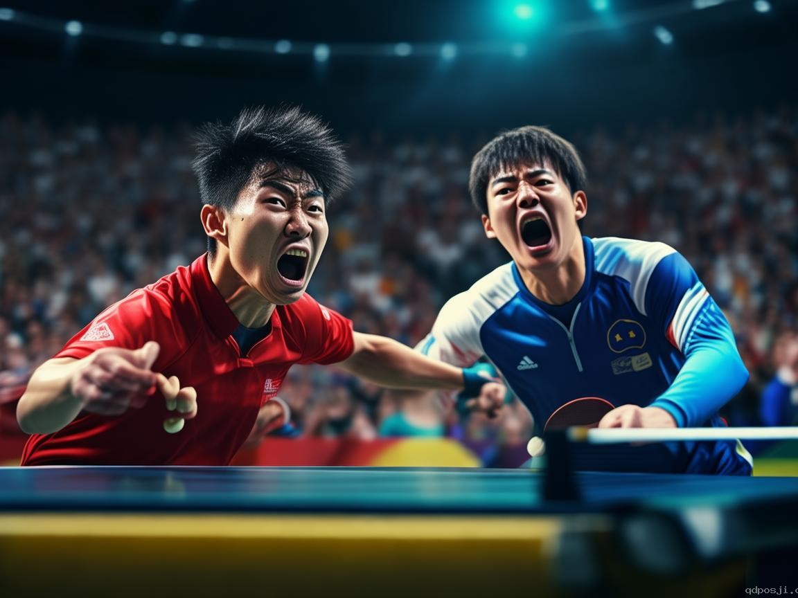 奥运乒乓决战，汗水背后的秘密武器🏆